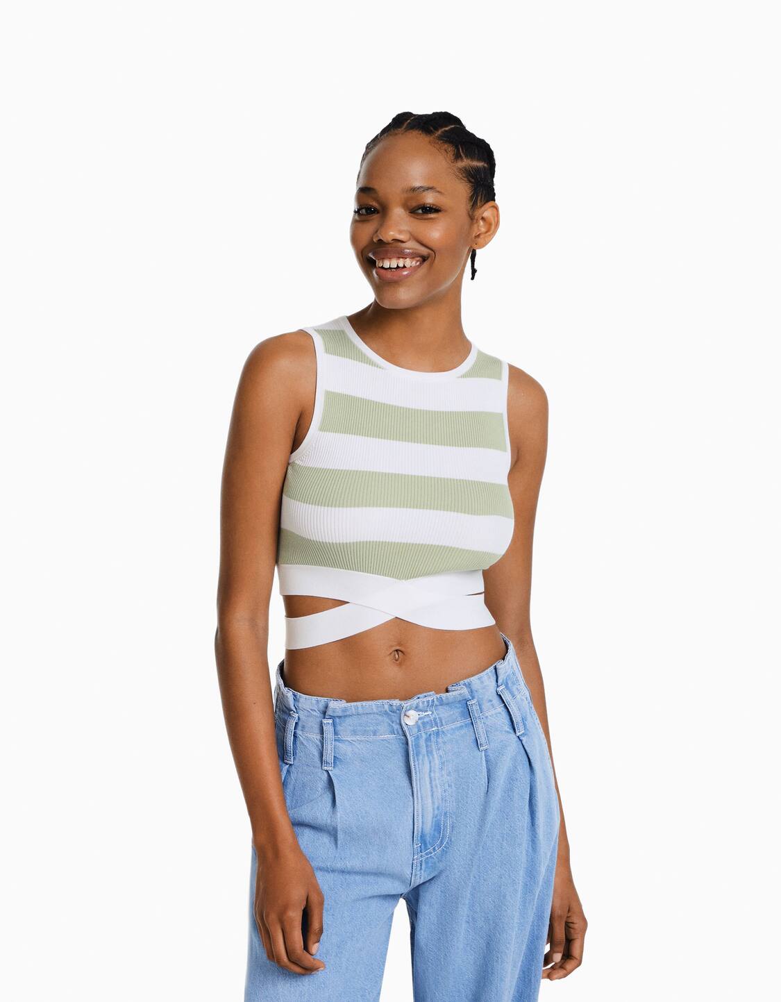 Creasy Knit Top
