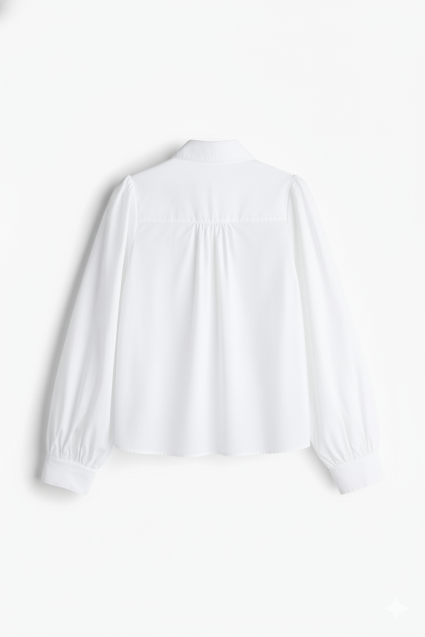 White Sleeved Shirt