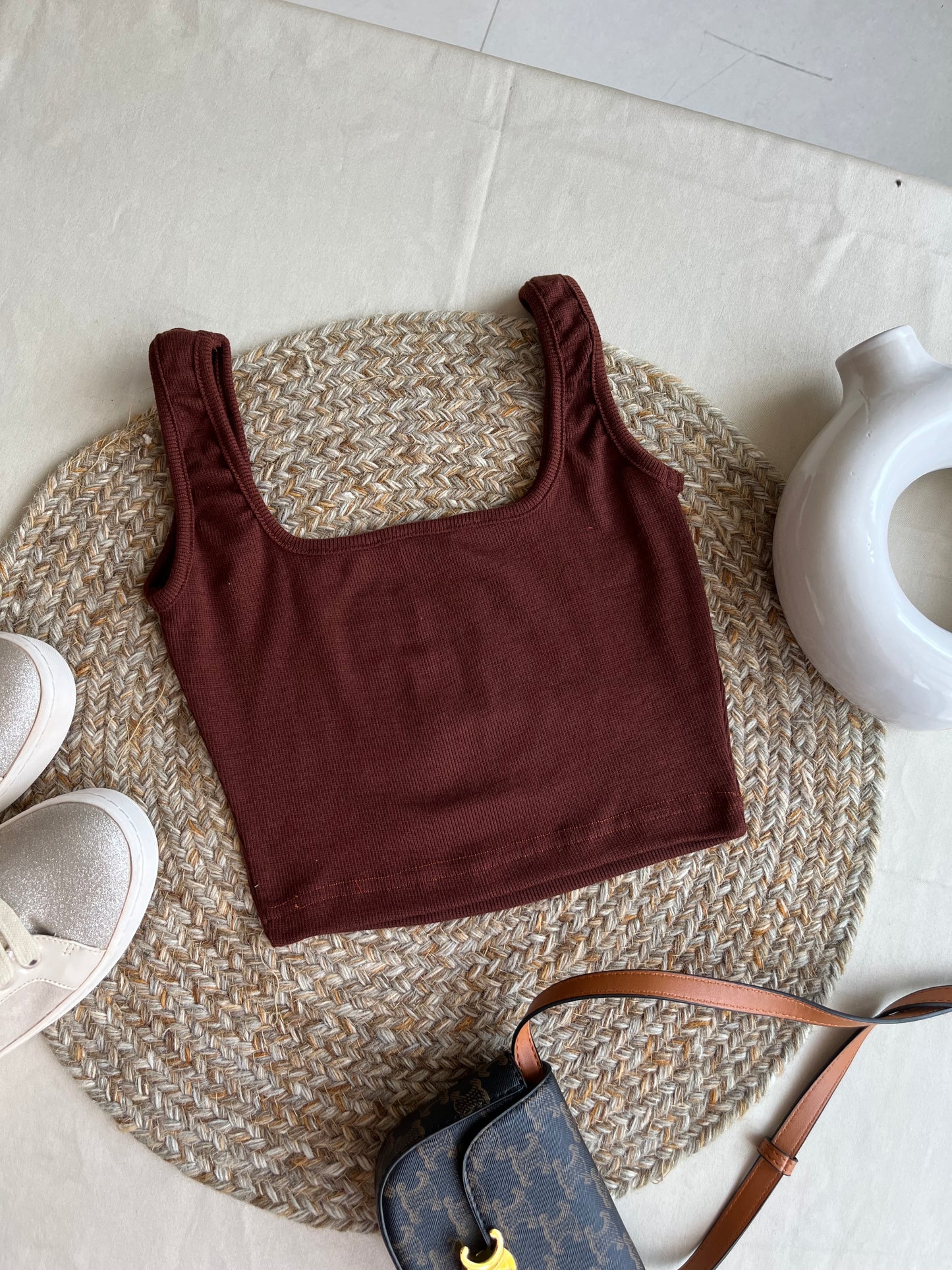 Ribbed Crop Top