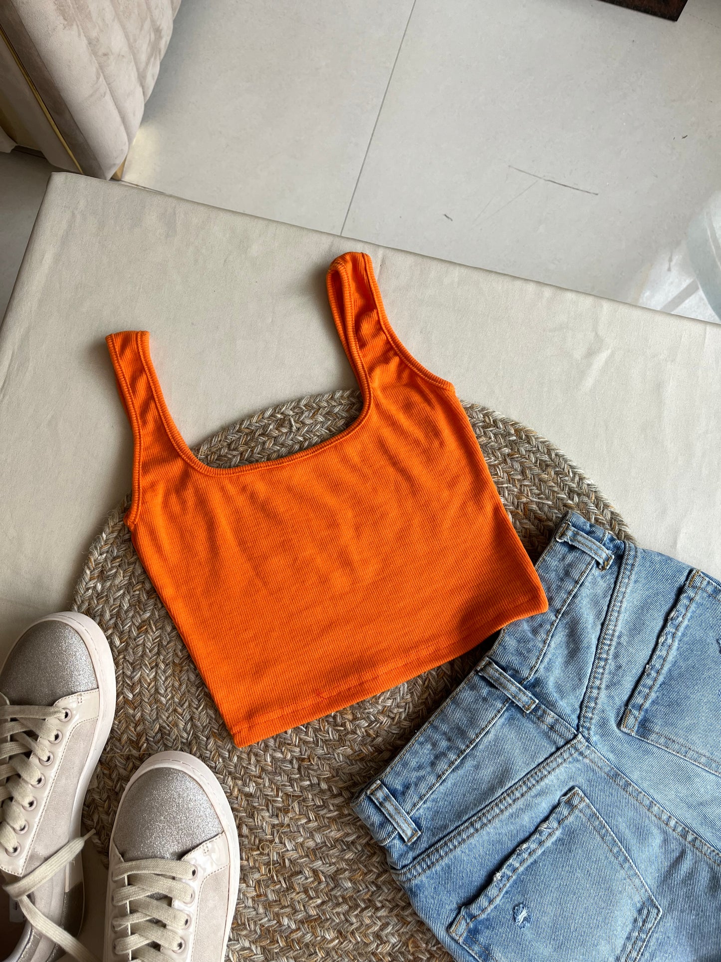 Ribbed Crop Top