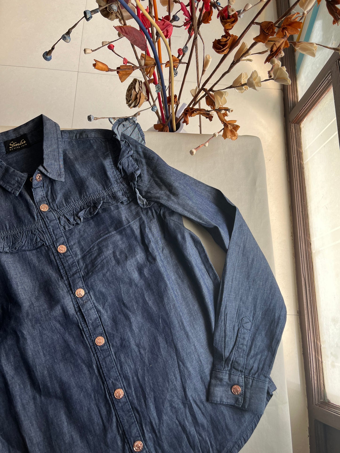 Denim Look Shirt