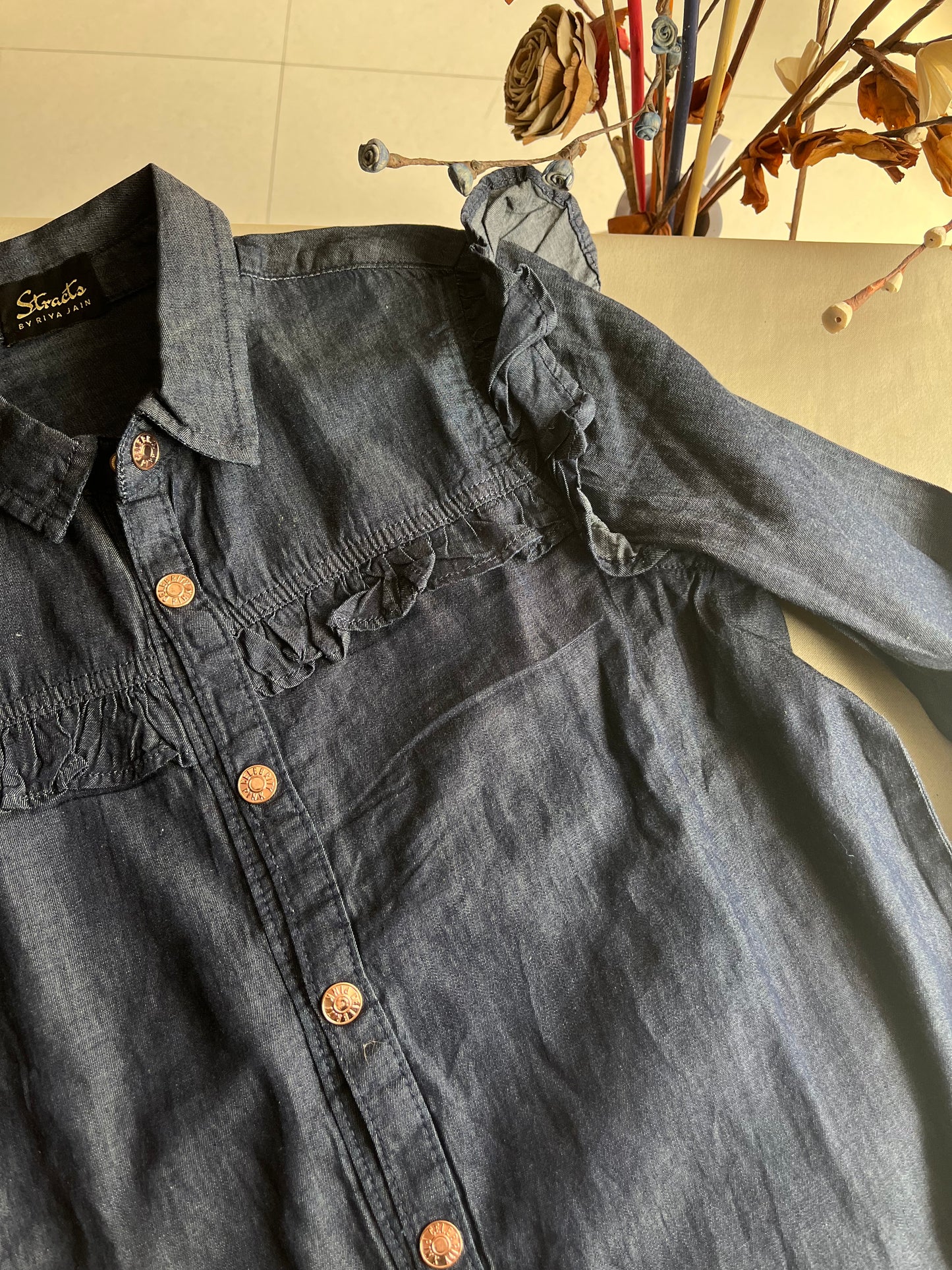 Denim Look Shirt