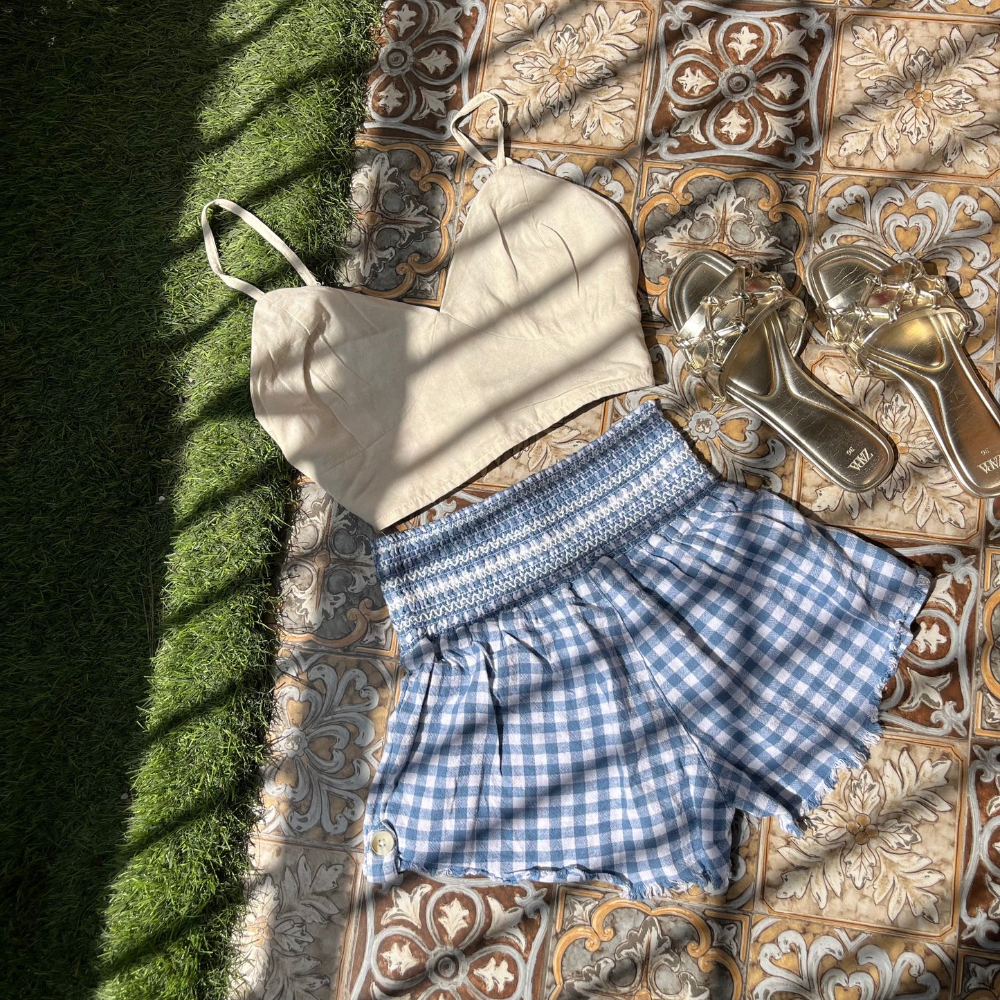 Plaid Shorts