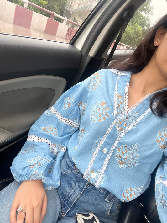Boho Lace Top