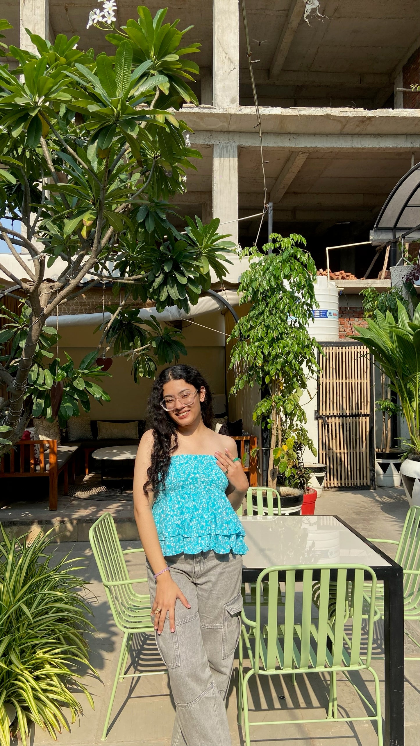 Tube top/ skirt