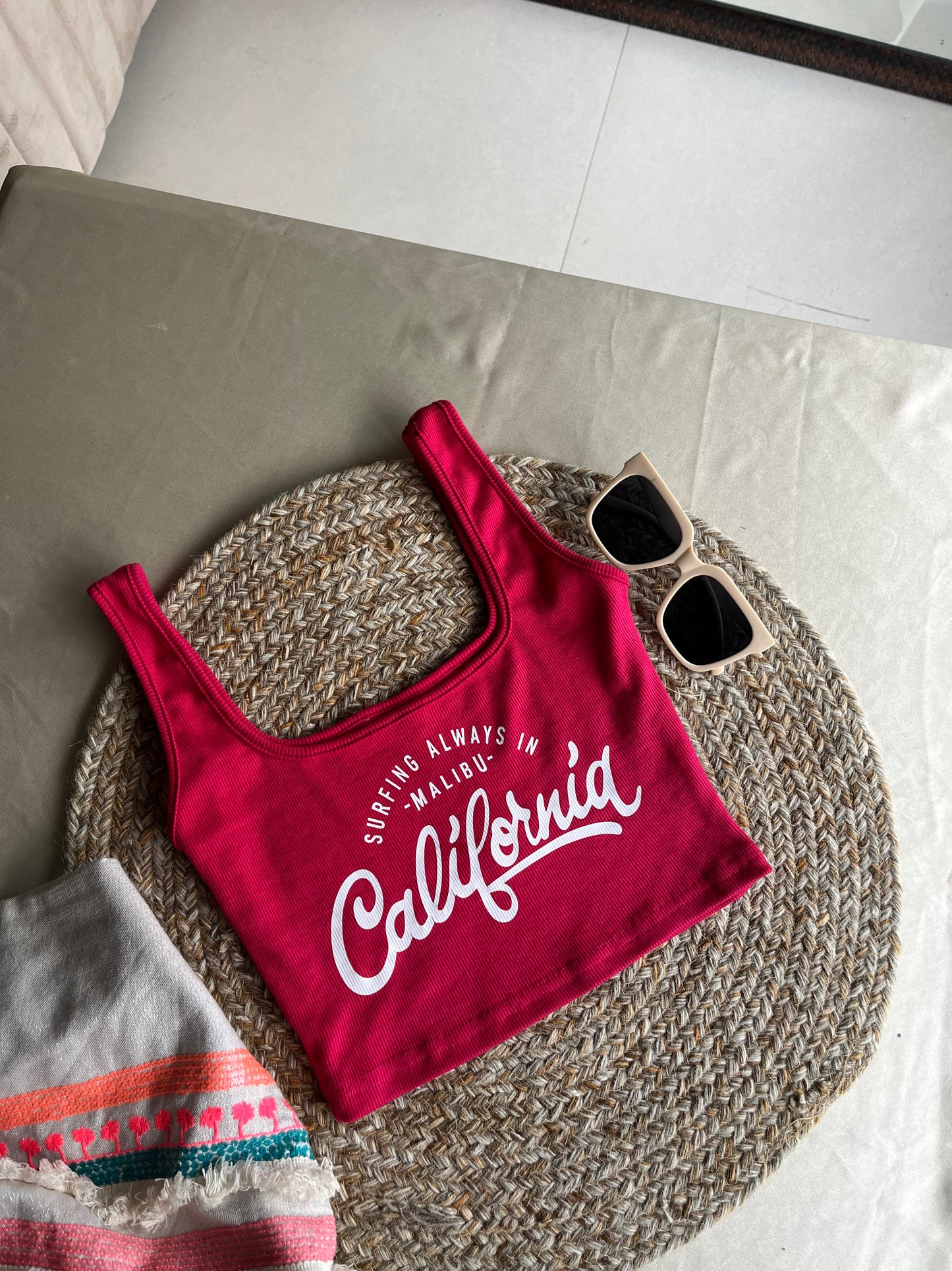 Ribbed Crop Top