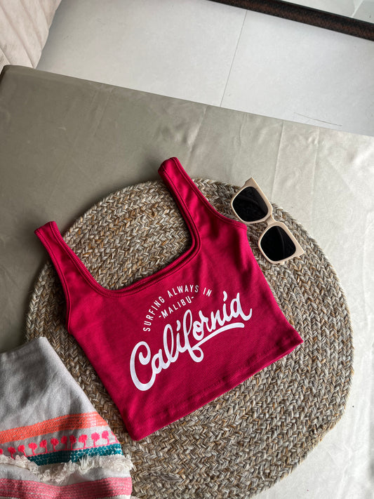Ribbed Crop Top
