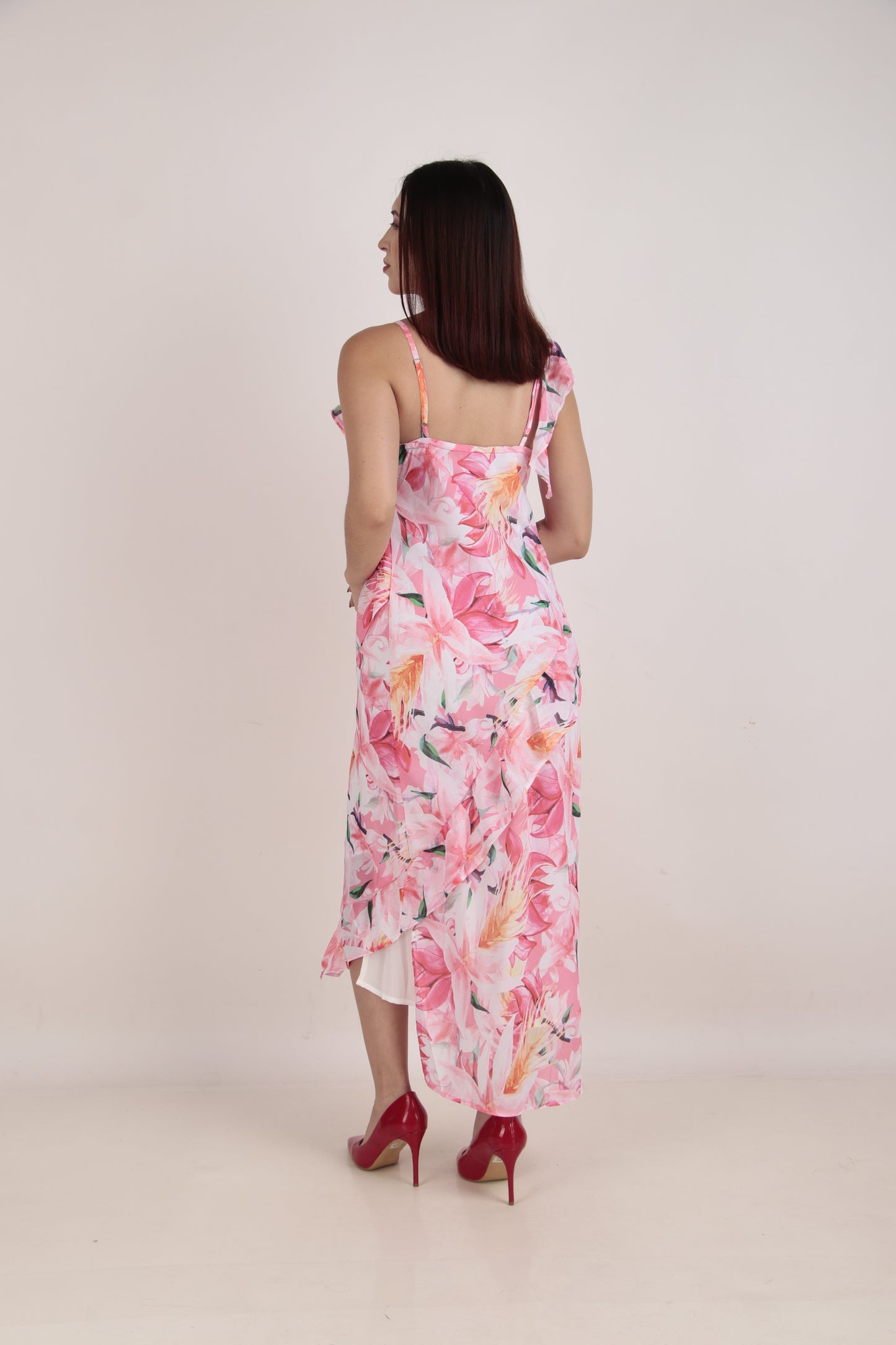 Floral Ruffle Dress