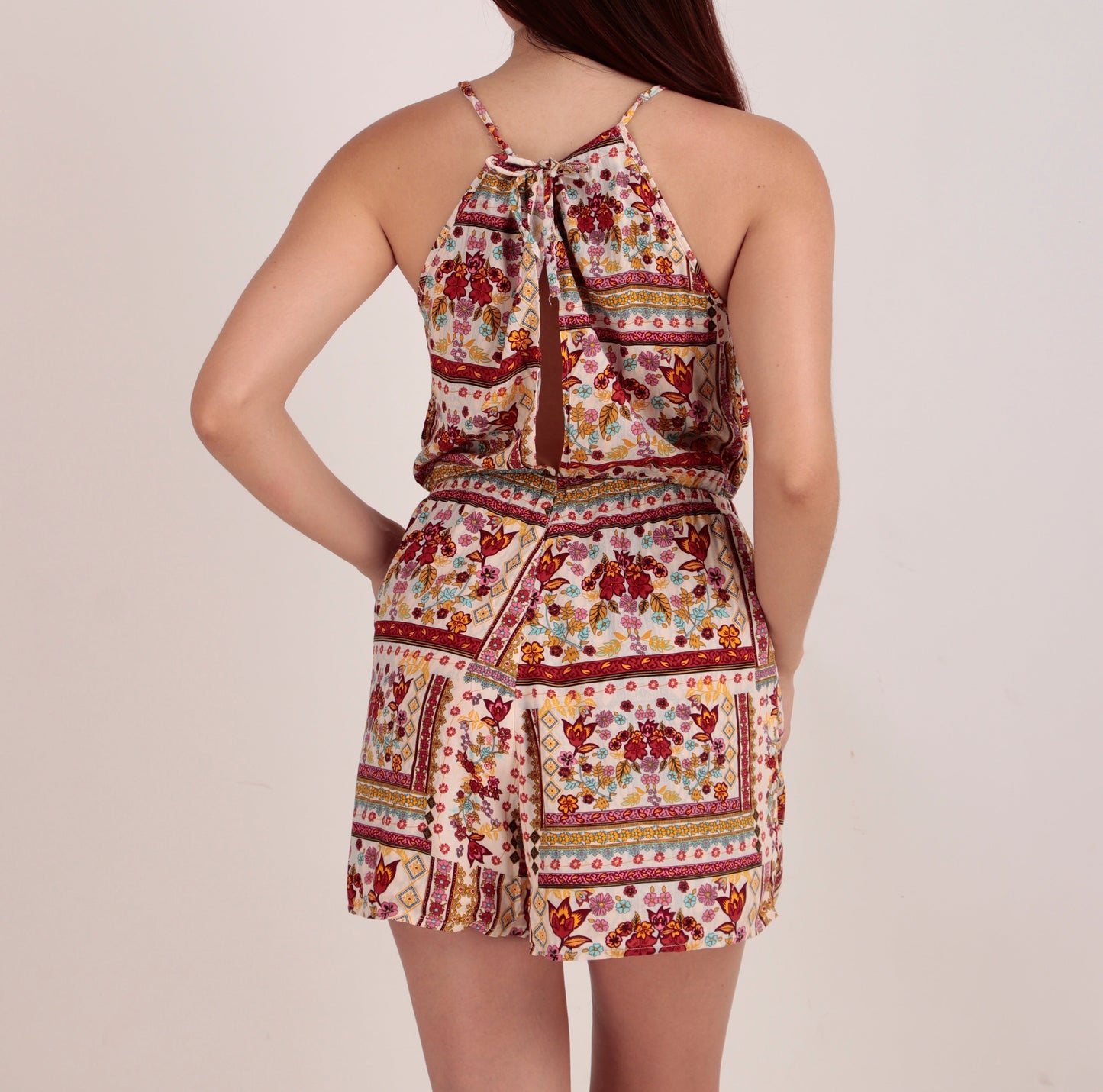 Printed Romper