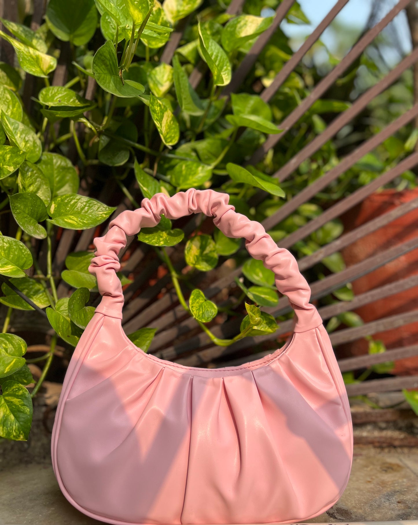Puffy Pink Shoulder Bag