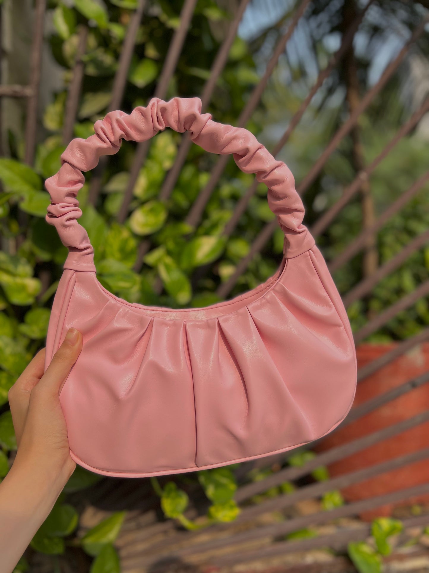 Puffy Pink Shoulder Bag