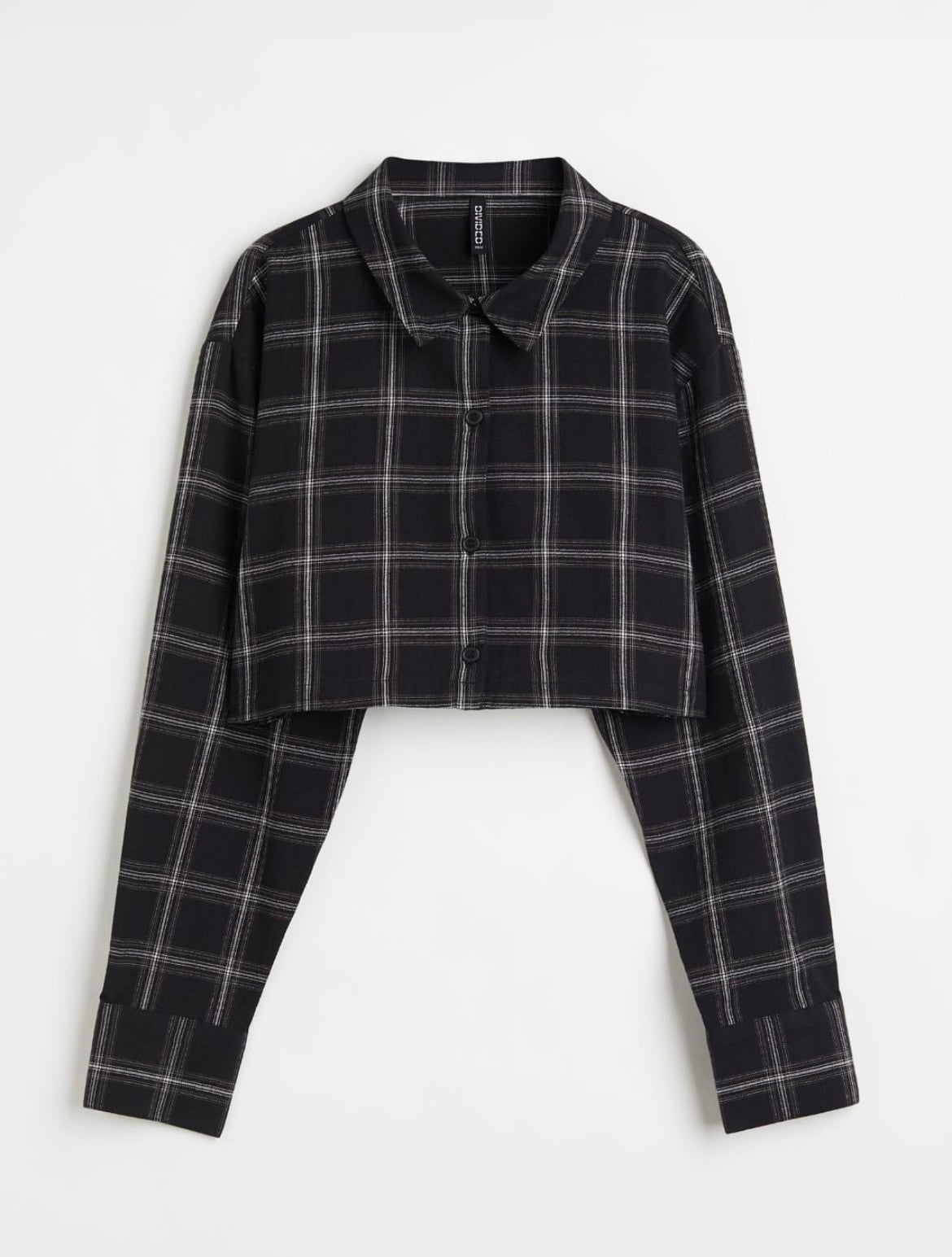 Crop Check Shirt