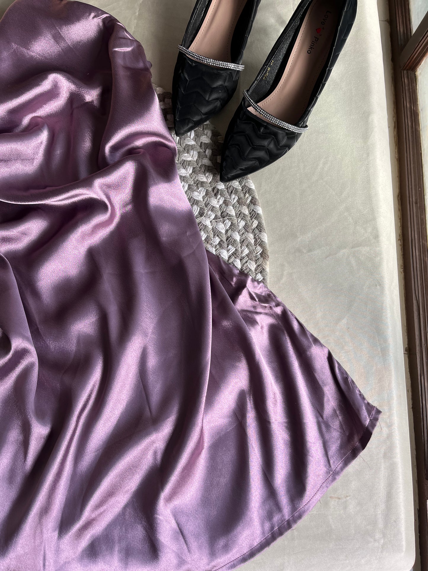 Satin Dress