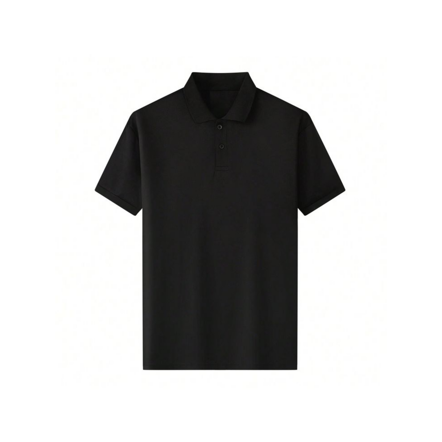 Men's Collar Tshirt - Black