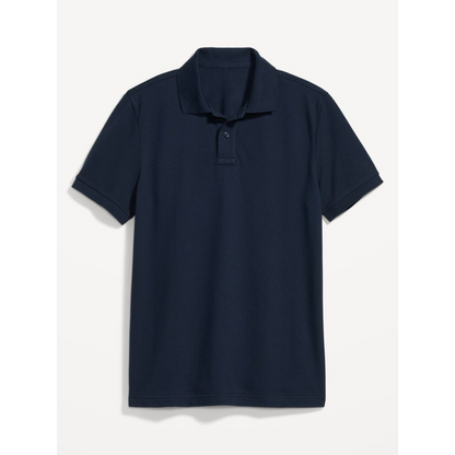 Men's Collar Tshirt - Navy Blue