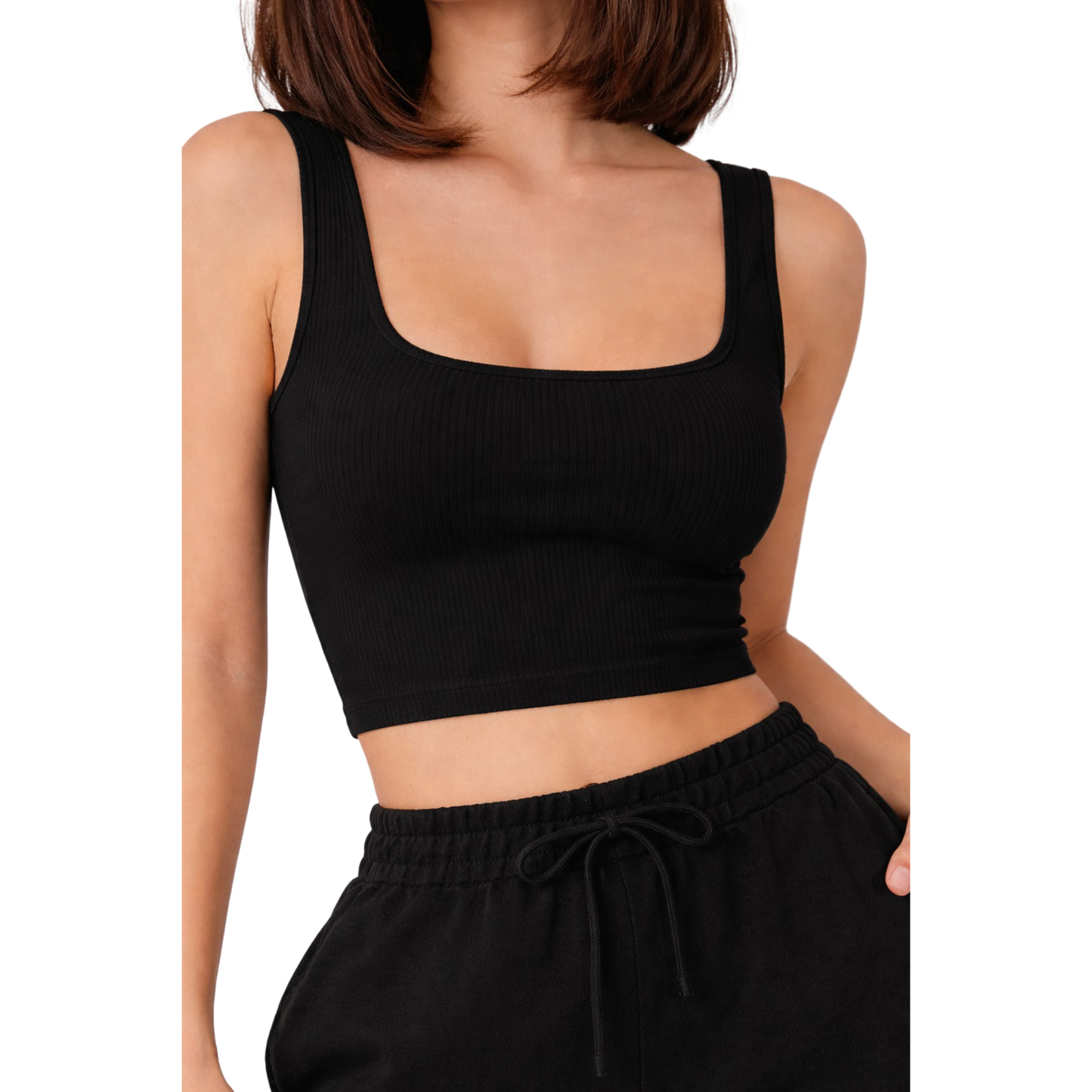 Ribbed Crop Top