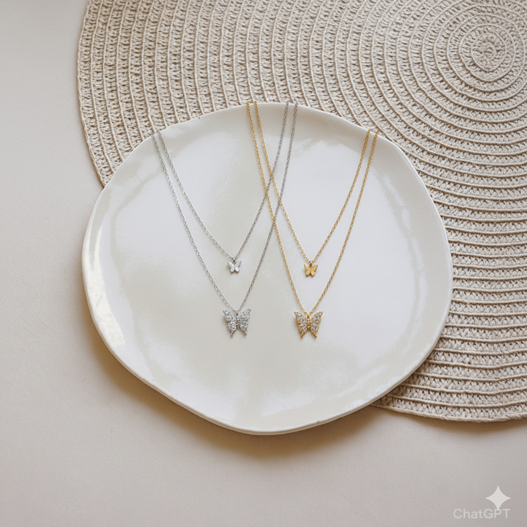 Butterfly Layered Neckpiece