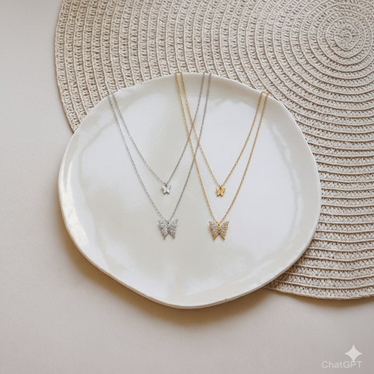 Butterfly Layered Neckpiece
