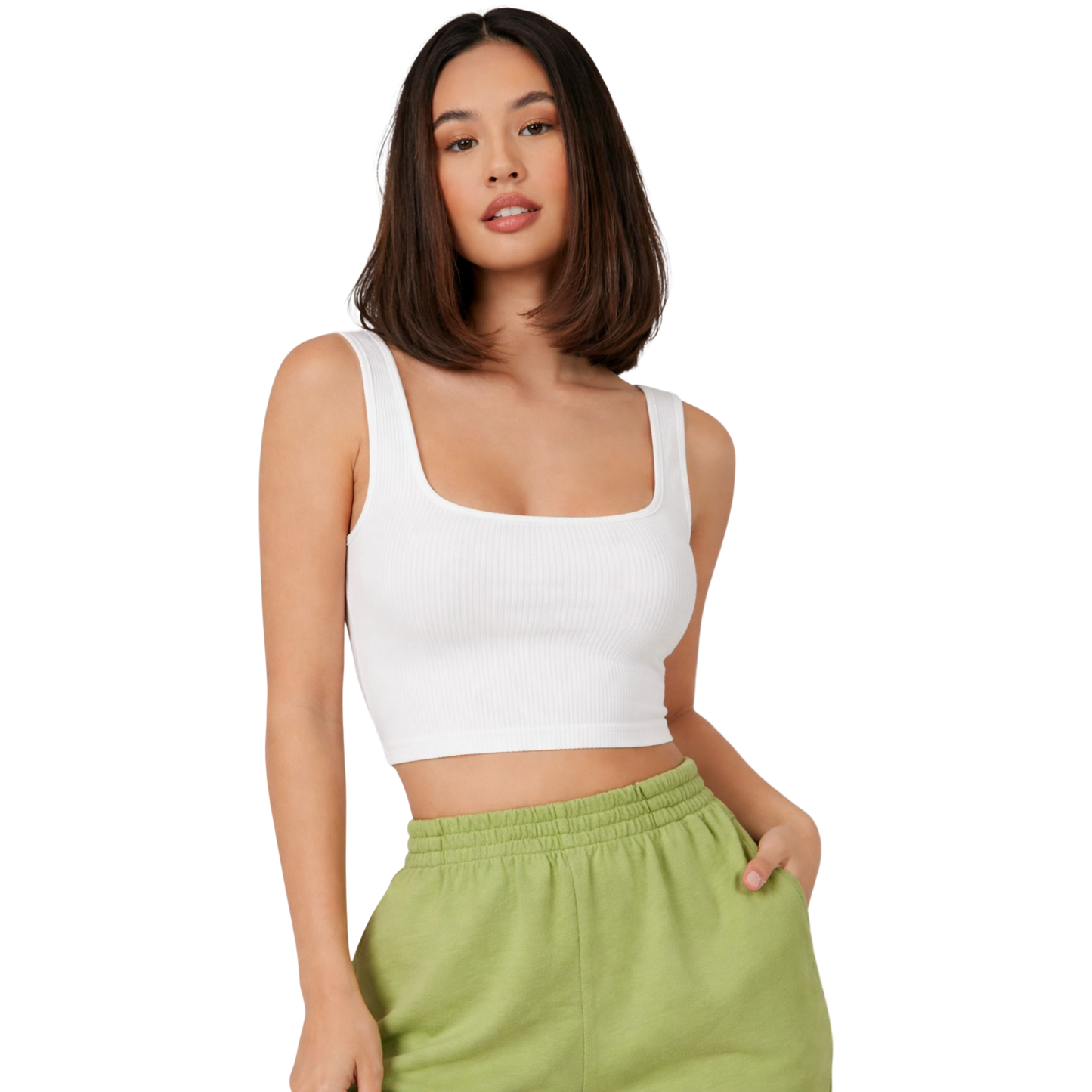 Ribbed Crop Top