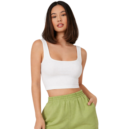 Ribbed Crop Top