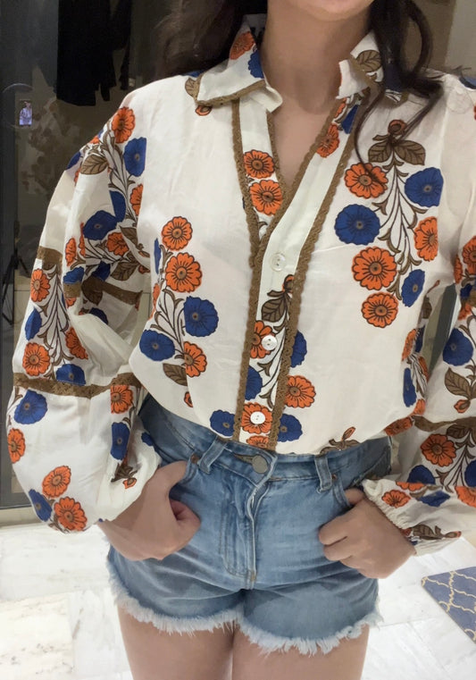 Boho Lace Top