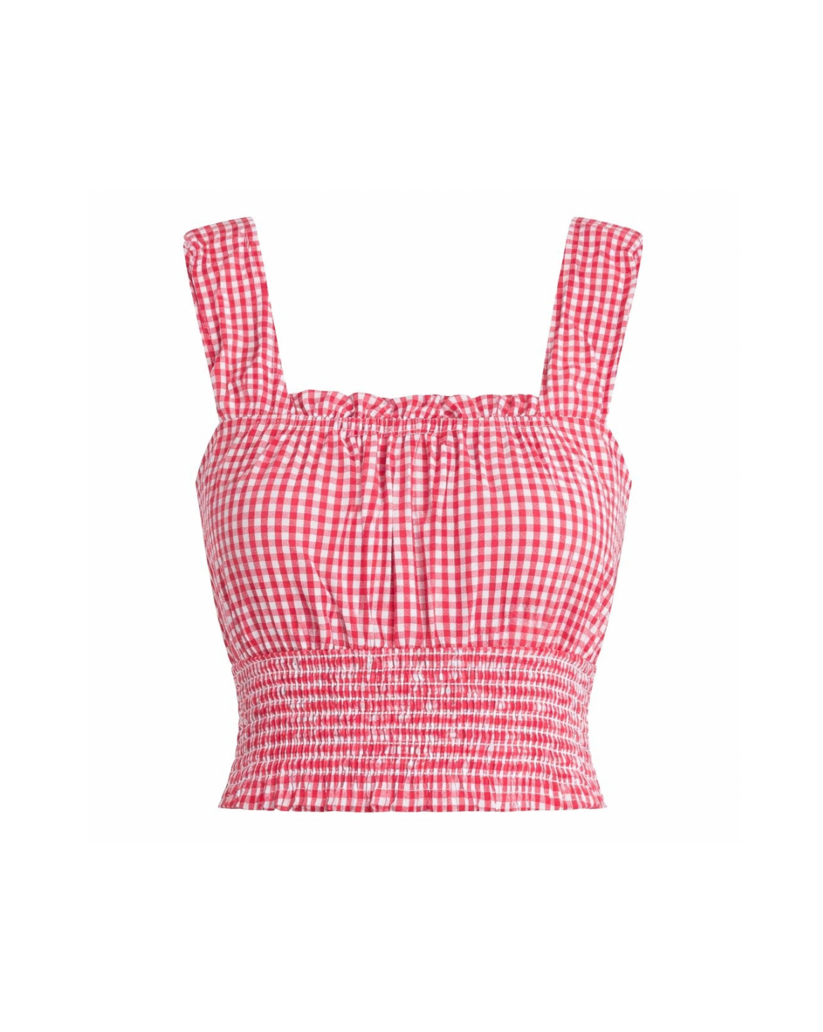 Red Gingham Top