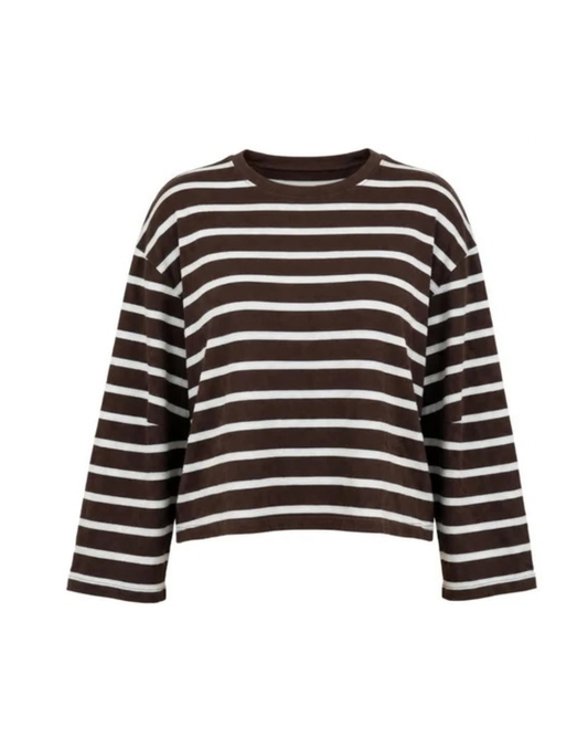Striped Full Sleeved T-Shirt