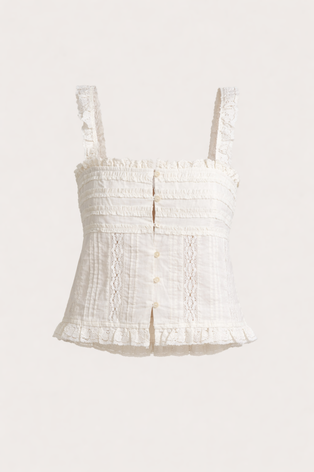 Summer Frill Strap Top