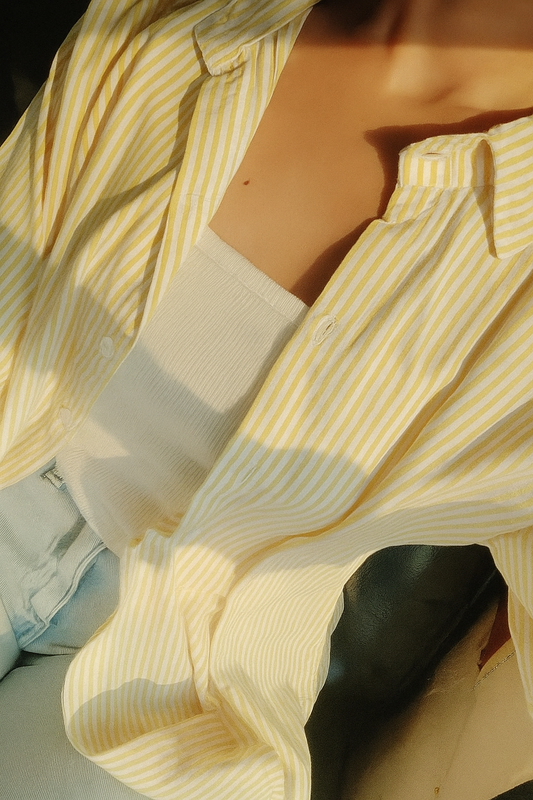 Yellow Stripe Shirt