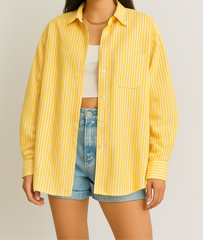 Stripe Oversized Shirt