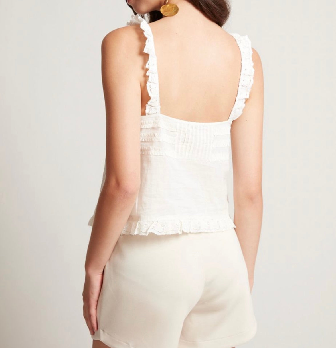 Summer Frill Strap Top