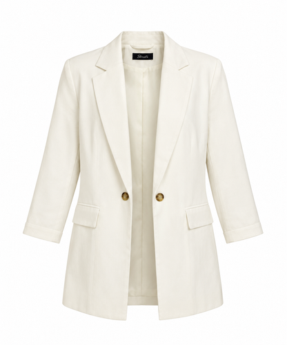 White Cream Blazer