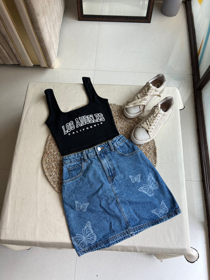 Denim Skirt