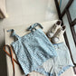 Printed Summer Knot Top