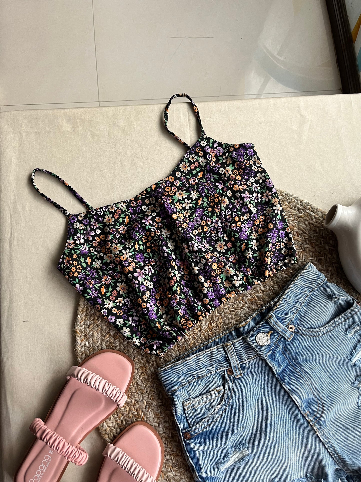 Floral Strappy Top