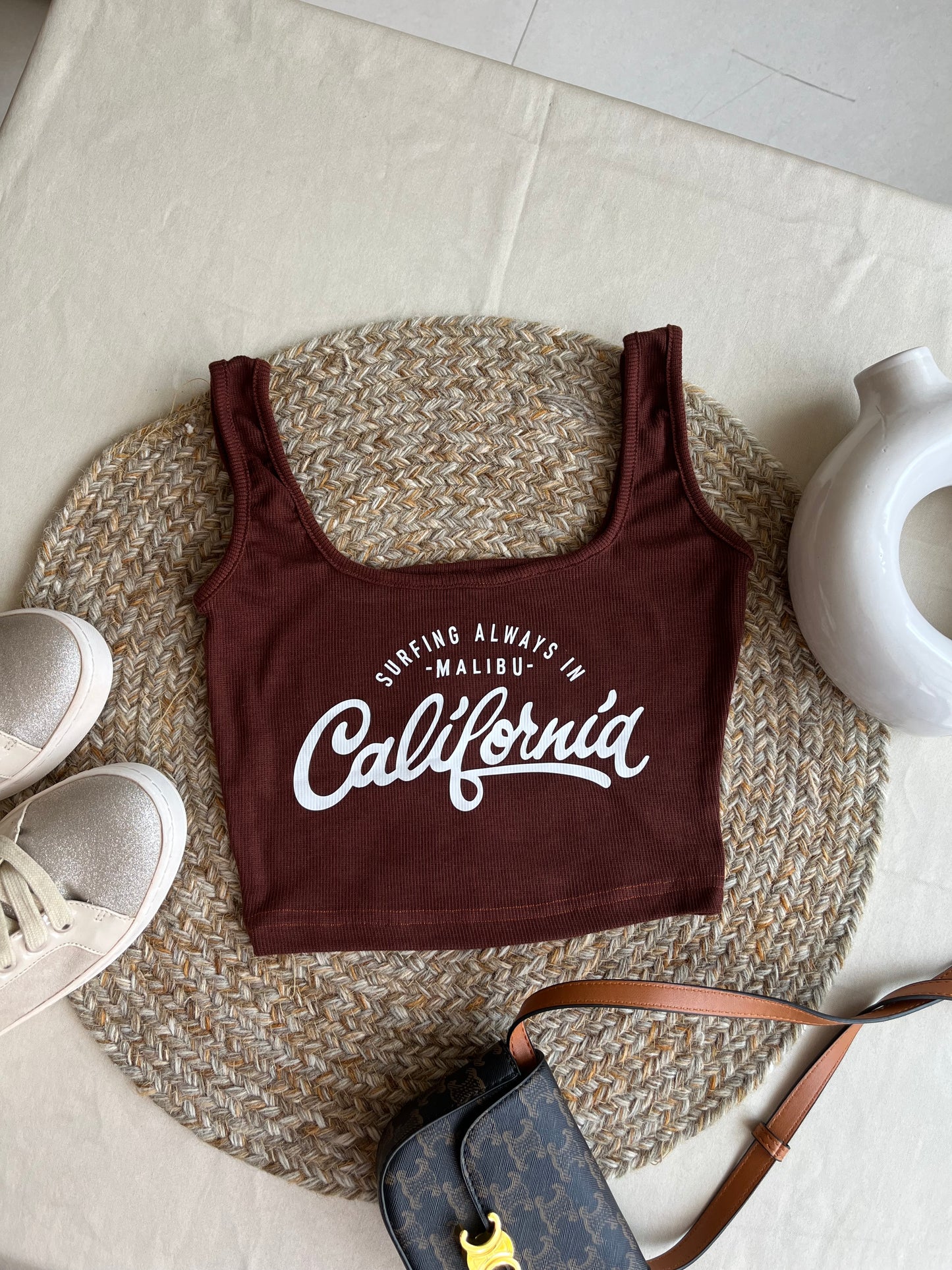 Ribbed Crop Top