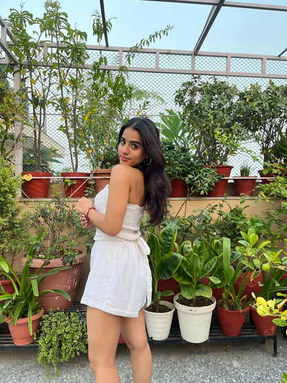 White Romper