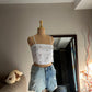Floral Strap Top