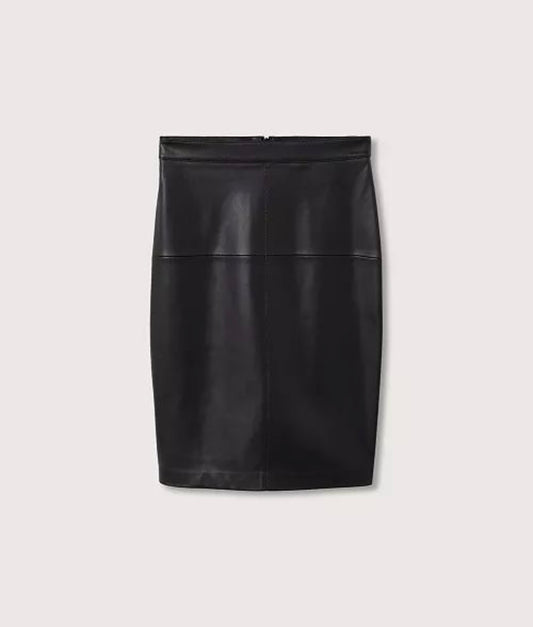 Leather Pencil Skirt