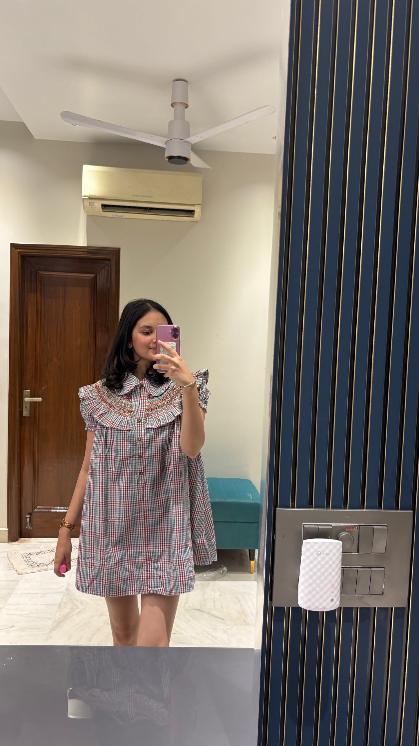 Check Dress