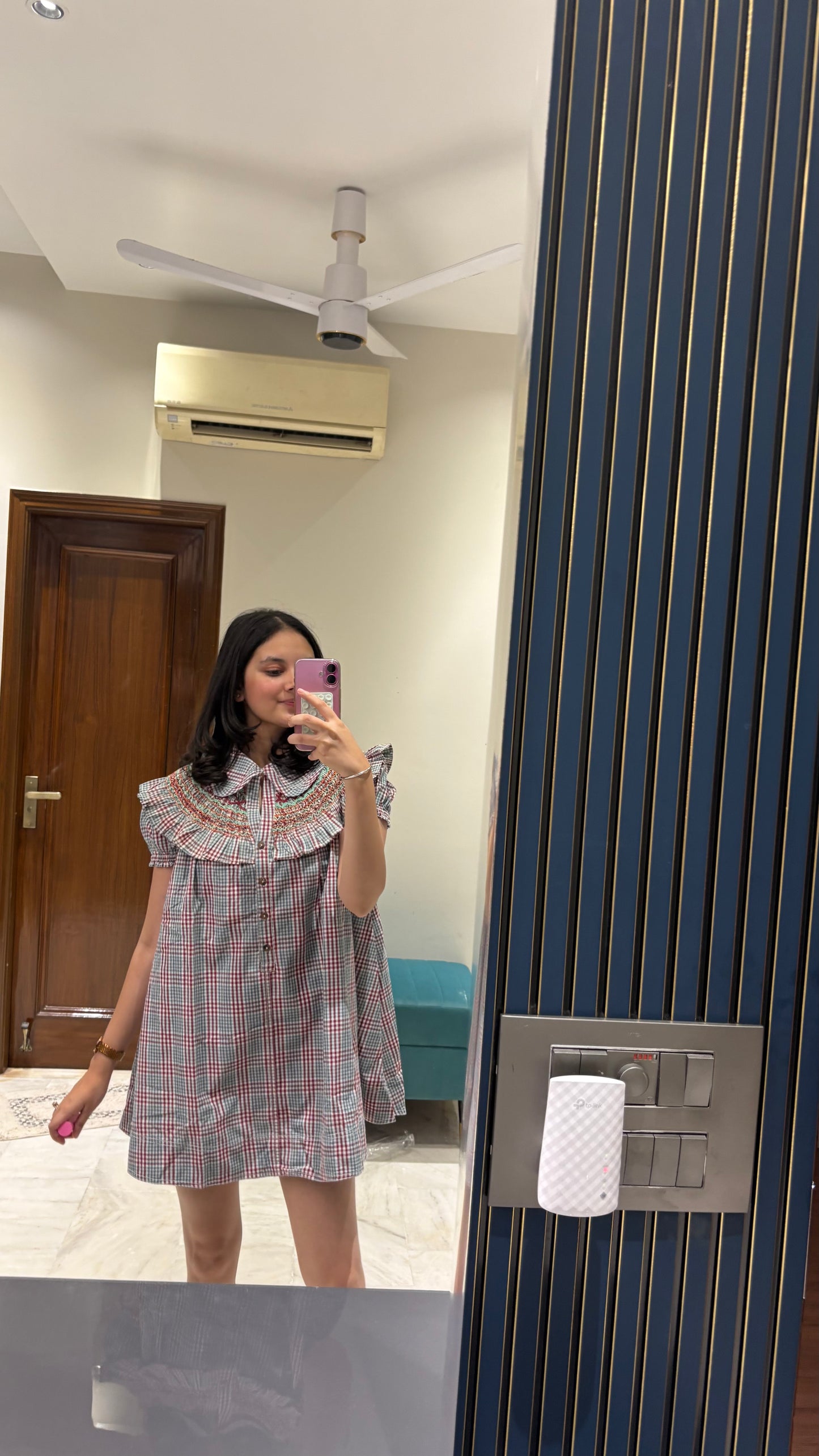 Check Dress