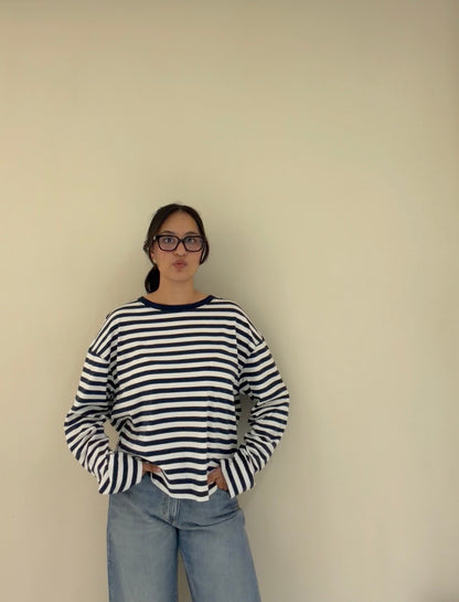 Striped Full Sleeved T-Shirt
