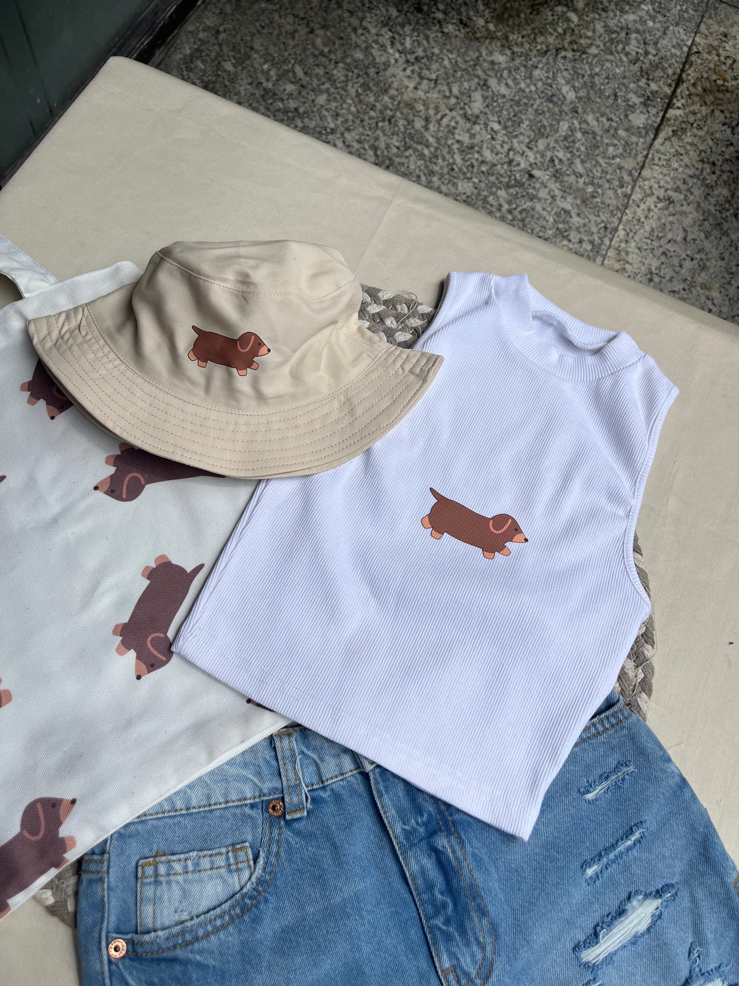 Combo (Bucket Hat + Tote Bag)