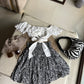 Frill Floral Skirt