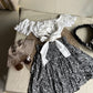 Frill Floral Skirt