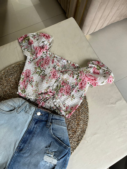 Liza Floral Top