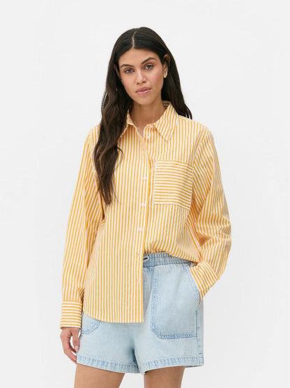Stripe Oversized Shirt