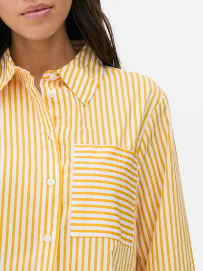 Stripe Oversized Shirt