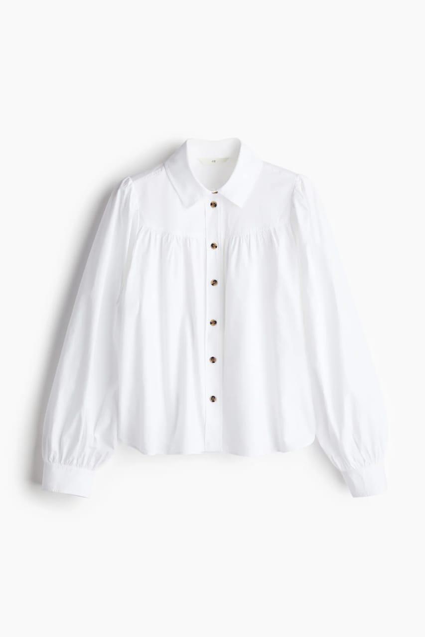 White Sleeved Shirt