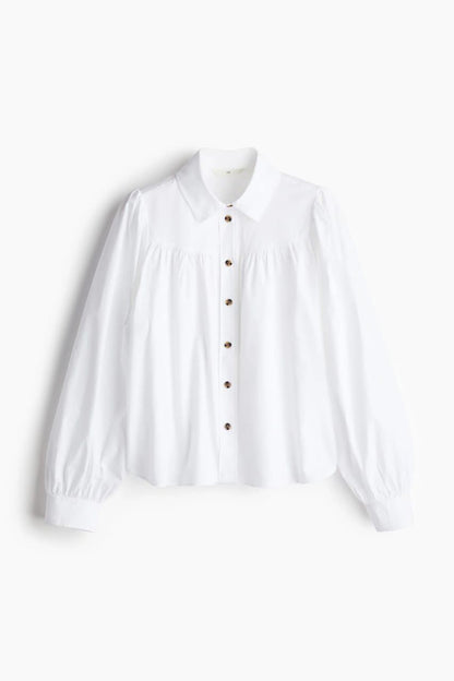 White Sleeved Shirt